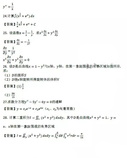 2019年河南省成人高考专升本高等数学(一)真题及答案