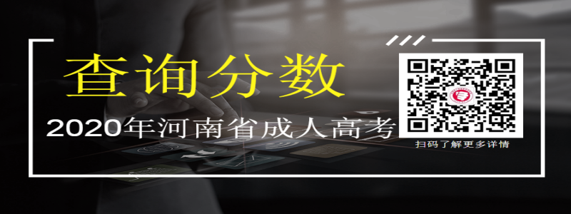 2020年河南成人高考录取分数线