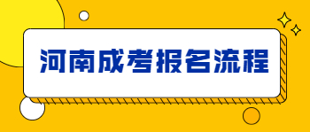 2021年河南成考报考流程