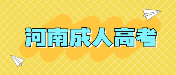 河南成人高考报考流程是怎样的？