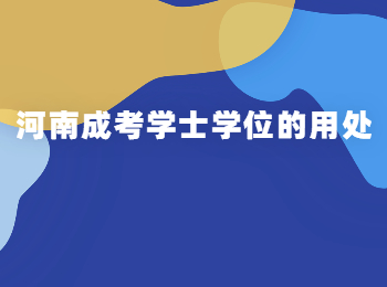 河南成考学士学位的用处